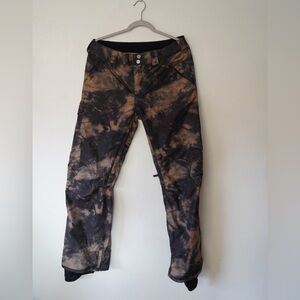 Men's Burton Covert 2.0 2L Snow Pants Size M Snowfall Camo Wormhole Print
